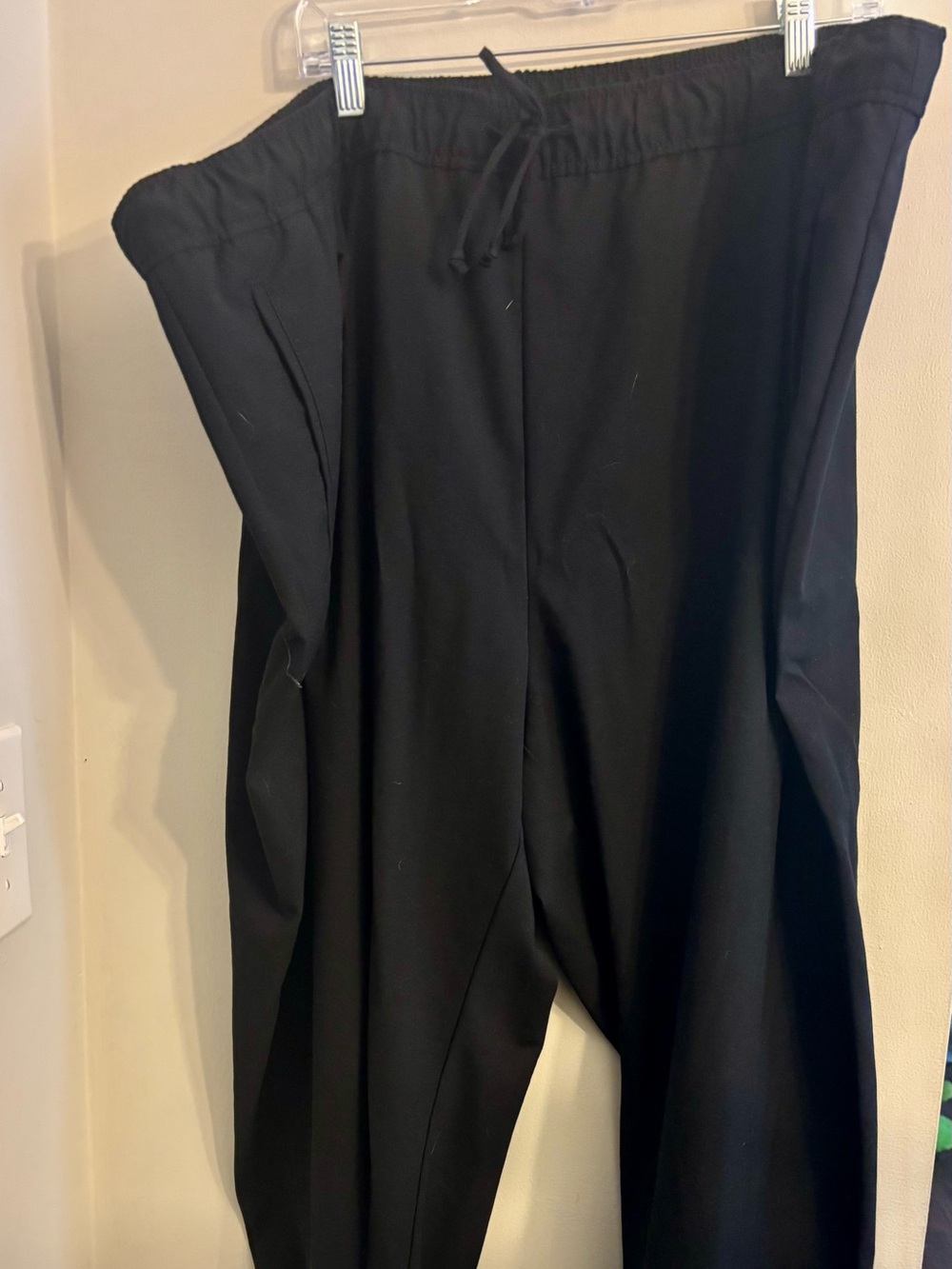 Black Women’s Pull-On Pants - Classic Elastic Waist